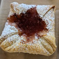 Raspberry lemon Danish at The Lunch Room Bakery & Cafe in Ann Arbor