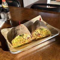 Quarantine breakfast burrito   at The Lunch Room Bakery & Cafe in Ann Arbor