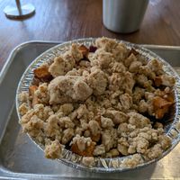 Mixed berry crumble at The Lunch Room Bakery & Cafe in Ann Arbor