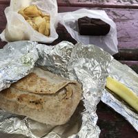 Amazing TLT wrap and the best brownie ever. Wish I had this now! 😆😋 at The Lunch Room Bakery & Cafe in Ann Arbor