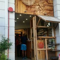 Outside at Elixir Cafe in Cape Town