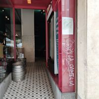 Restaurant at La Camelia Vegan Bar in Bilbao