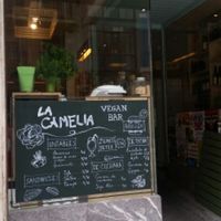 La Camelia front at La Camelia Vegan Bar in Bilbao