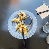 Gyozas   at La Camelia Vegan Bar in Bilbao