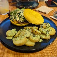 Mixed plate  at La Camelia Vegan Bar in Bilbao