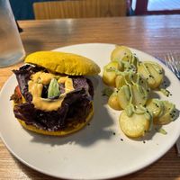   at La Camelia Vegan Bar in Bilbao