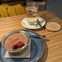 Mousse de chocolate

Chocolate mousse  at La Camelia Vegan Bar in Bilbao