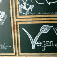 vegan at La Camelia Vegan Bar in Bilbao