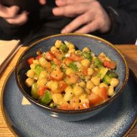 Empredra de garbanzo  at La Camelia Vegan Bar in Bilbao