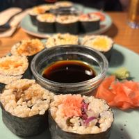 Makis  at La Camelia Vegan Bar in Bilbao