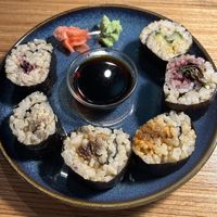 Makis  at La Camelia Vegan Bar in Bilbao
