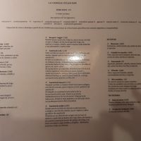 Menu at La Camelia Vegan Bar in Bilbao