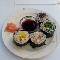 Maki at La Camelia Vegan Bar in Bilbao