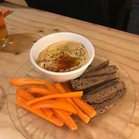 Húmus  at La Camelia Vegan Bar in Bilbao