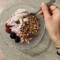 Chía bowl at La Camelia Vegan Bar in Bilbao