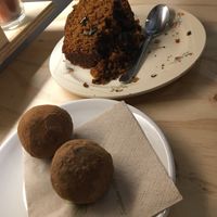 desert  at La Camelia Vegan Bar in Bilbao