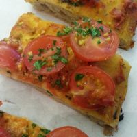 An other vegan pizza, this one is very spicy!! at Sugo Pizza Al Taglio - Aert van Nesstraat in Rotterdam