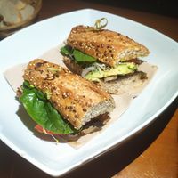 Bocadillo de tofu at Brown Sugar in Cadaques