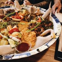 Mixed Plate at Kilimanjaro in Heidelberg