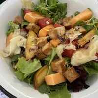 Fruity and spicy (water)melon salad (vegan) at Frulez in Bari