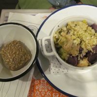 Dilys' meal at Frulez in Bari