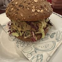 Vegan burger   at Frulez in Bari