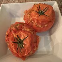 Yemista  at Avlee Greek Kitchen in Brooklyn