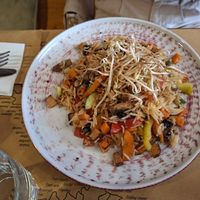 thai rice with tofu at Nadamas in Bolzano