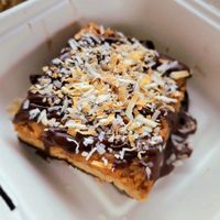 samoa bar at Harmony Bakery in Baltimore