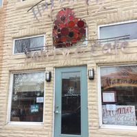 The front of the bakery at Harmony Bakery in Baltimore