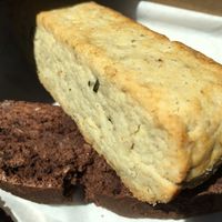 Biscotti at Harmony Bakery in Baltimore