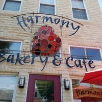 Entrance at Harmony Bakery in Baltimore