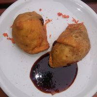 Samosas at Raja Rani in Heidelberg