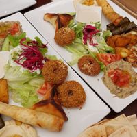 Mixed platter at Sahara in Heidelberg