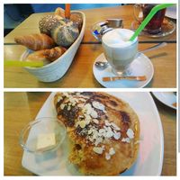 sweet vegan breakfast  at Laib und Leben in Heidelberg