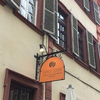 the sign  at Saigon Sonne in Heidelberg