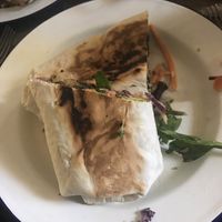 Falafel wrap at Beyond the Kale in Bath