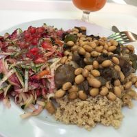 Main dish  at Veg-e-tal in Almada