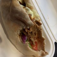 Dinner style kebab in a pitta at VBites - Holland & Barrett in Chester