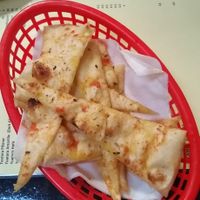 Hot Garlic Bread at Cin Cin in Wellington