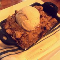 Apple Cobbler at GreenSpace Cafe in Ferndale