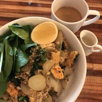 Fingerling Hash at GreenSpace Cafe in Ferndale