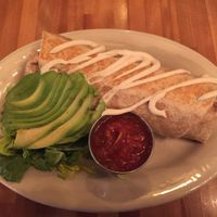 Burrito at GreenSpace Cafe in Ferndale