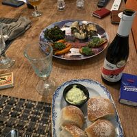 Vegan tapas box - half of it...! at FOAM in The Hague