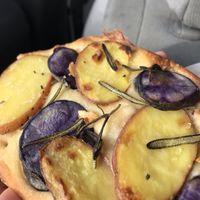 potato focaccia  at FOAM in The Hague