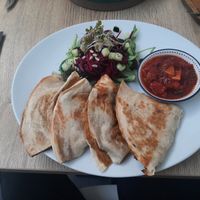 Quesedillas yuuuum! at FOAM in The Hague