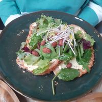 Avocado sandwich at FOAM in The Hague