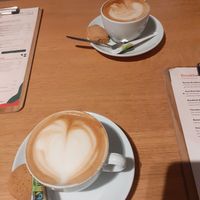 Cappuccinos at FOAM in The Hague