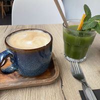 Coffee and juice  at FOAM in The Hague