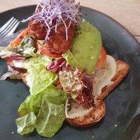 BLTA on gluten free bread - highly recommended, really delicious. at FOAM in The Hague